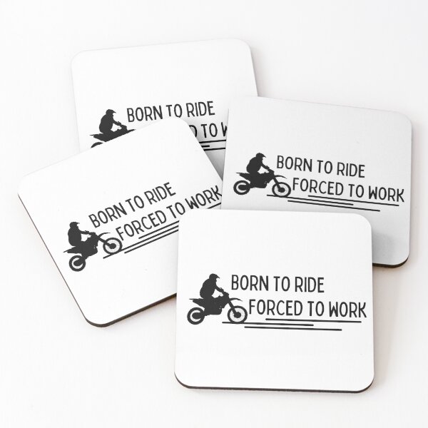 Item preview, Born To Ride Forced To Work Design 11 designed and sold by SweetAndSpice.