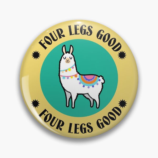 Item preview, four legs good two legs bad llama designed and sold by helkav.