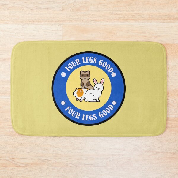 Item preview, four legs good two legs bad animals lover designed and sold by helkav.