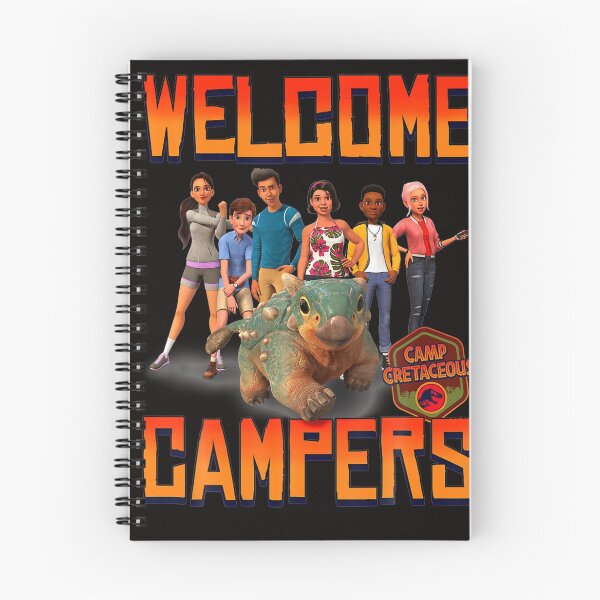 Item preview, Jurassic World Camp Cretaceous Welcome Campers Group T Shirt designed and sold by Florianst.