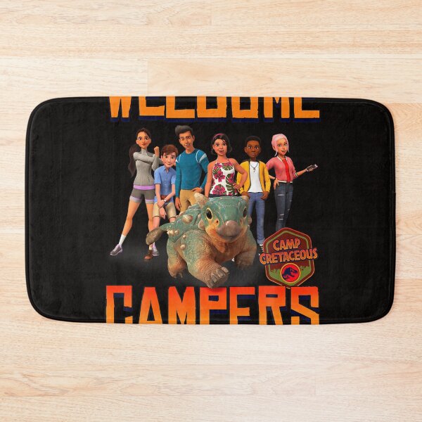 Item preview, Jurassic World Camp Cretaceous Welcome Campers Group T Shirt designed and sold by Florianst.