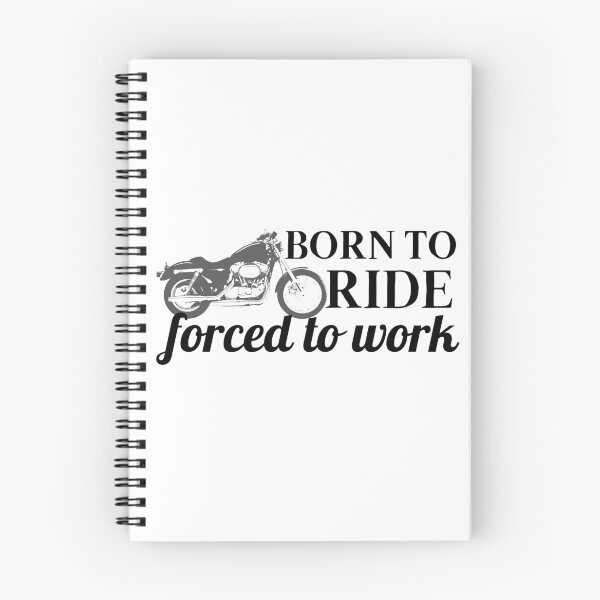 Item preview, Born To Ride Forced To Work Design 13 designed and sold by SweetAndSpice.