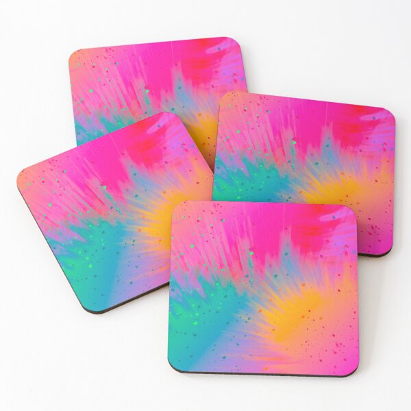 Item preview, Splatter Paint Rainbow Abstract Pattern designed and sold by WOW TeesAndThings.