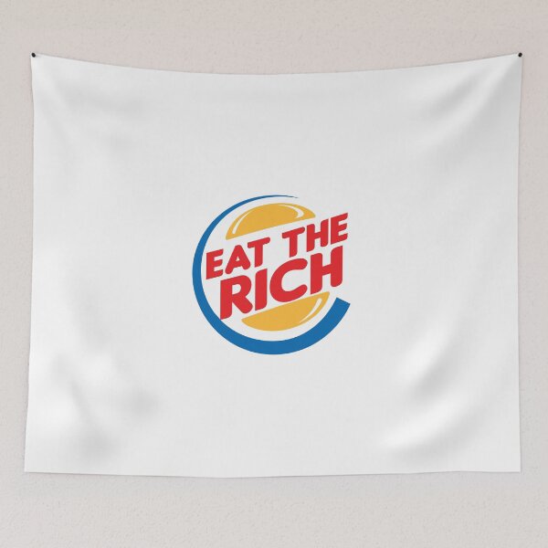 Item preview, Eat The Rich Burger King designed and sold by RainDoe.