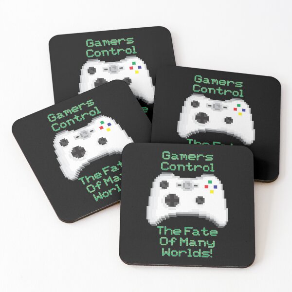 Item preview, Gamers Control Fate – 8-Bit Video Game Design designed and sold by andabelart.
