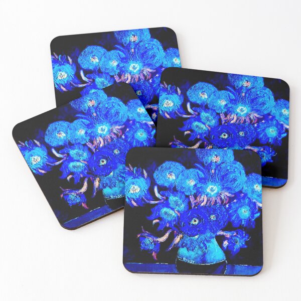 Item preview, Blue Sunflowers Van Bagsy designed and sold by Bagsyrose.