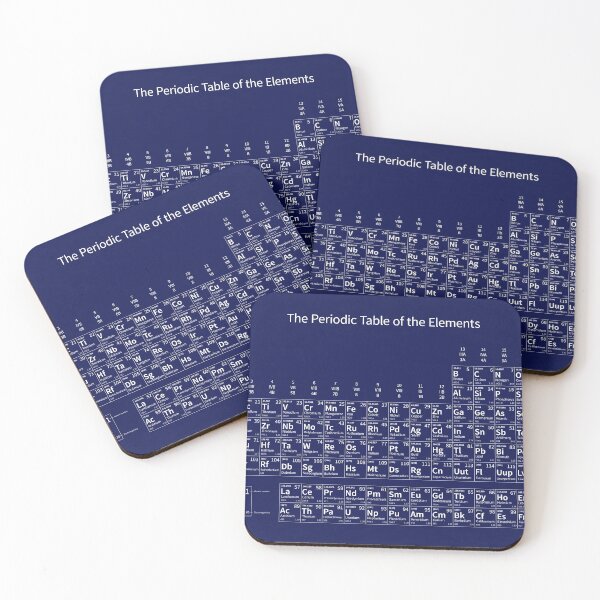 Item preview, The Periodic Table of the Elements designed and sold by neteor.
