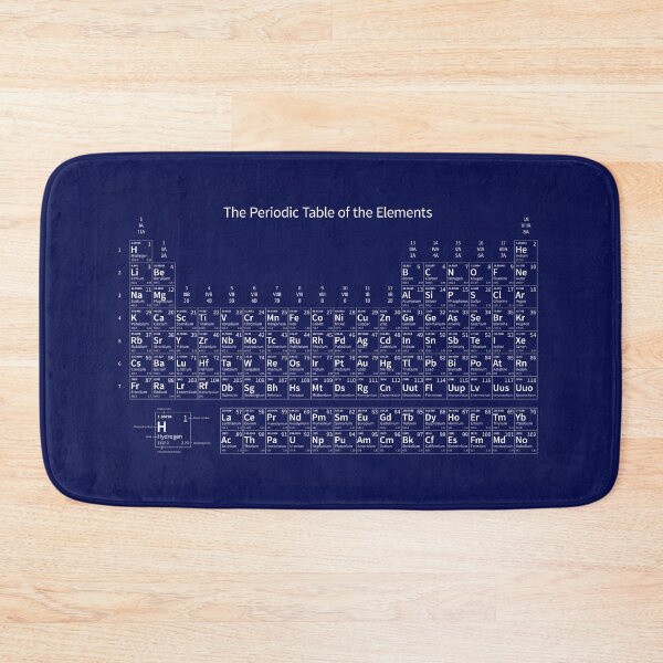 Item preview, The Periodic Table of the Elements designed and sold by neteor.