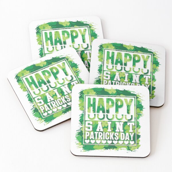 Item preview, Happy Saint Patrick's Day | Four Leaf Clover designed and sold by GravitiTees.
