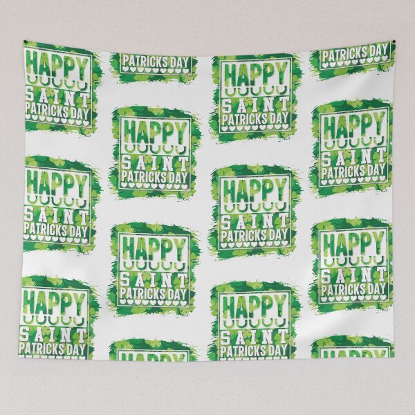Item preview, Happy Saint Patrick's Day | Four Leaf Clover designed and sold by GravitiTees.