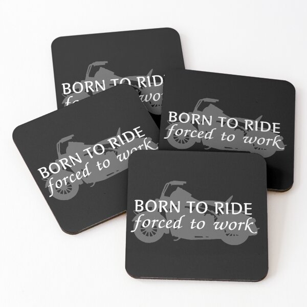 Item preview, Born To Ride Forced To Work Design 16 designed and sold by SweetAndSpice.