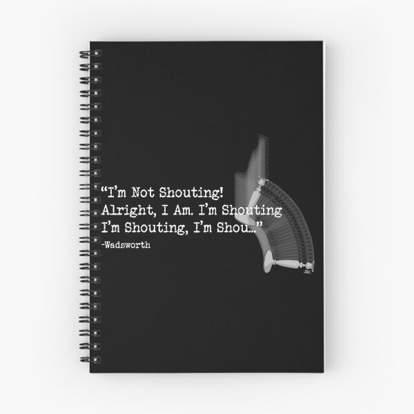 Item preview, I'm Not Shouting (White) designed and sold by SpectreSparkC.