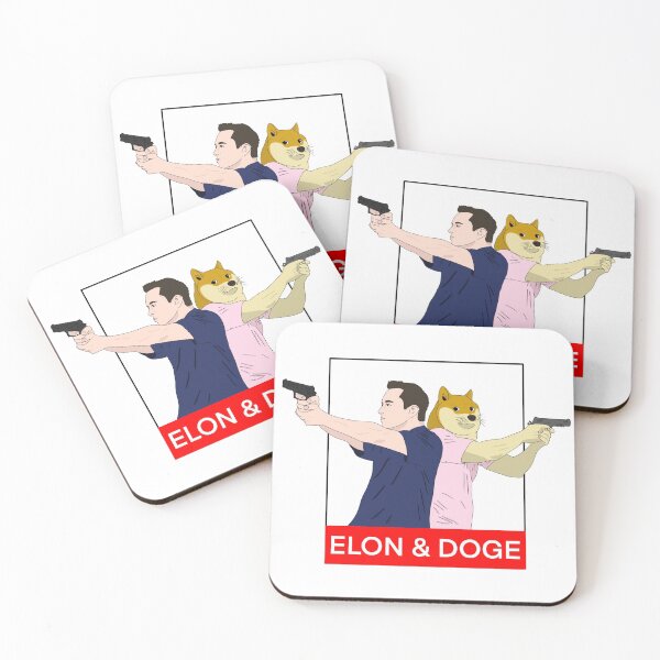 Aperçu de l'œuvre Elon et Doge créée et vendue par shillywabbit.