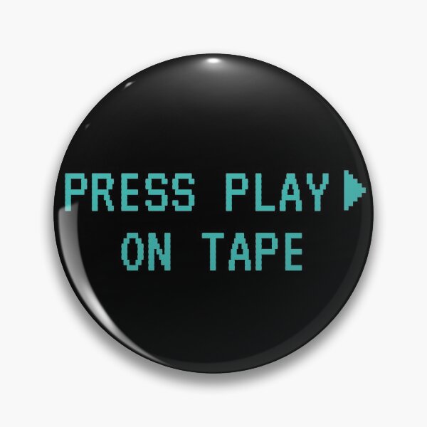 Item preview, Press play on tape designed and sold by stuff-n-stuff.