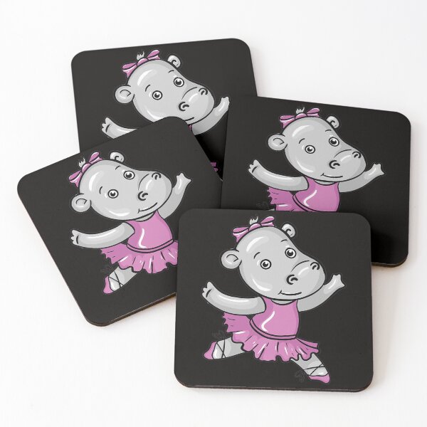 Item preview, Ballet Gift Ballerina Dancer Hippo Gifts designed and sold by RonaldDaughtry.