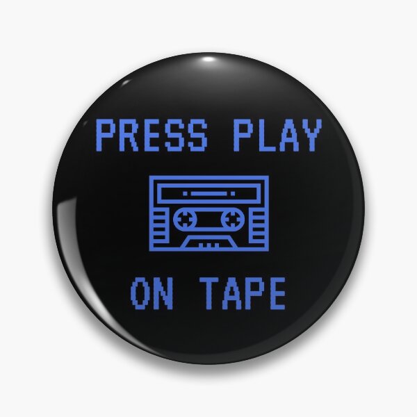Item preview, Press play on tape designed and sold by stuff-n-stuff.