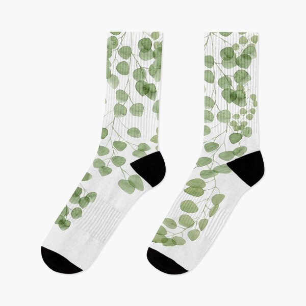 Item preview, Eucalyptus leaves, green vines minimalist design designed and sold by edgalum.
