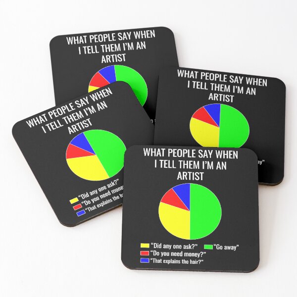 Item preview,  Artist Art Teacher Painting Painter Funny Saying Gift designed and sold by CuteDesigns1.