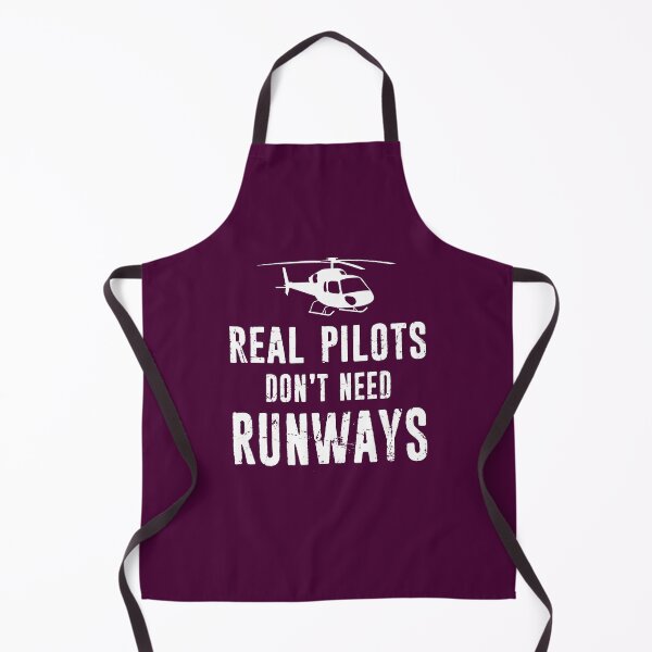 Item preview, Funny Helicopter Pilot Real Pilot Runway Distressed Style Design designed and sold by niftee.