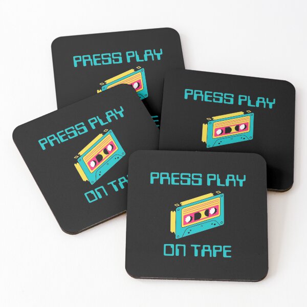 Item preview, Press play on tape designed and sold by stuff-n-stuff.