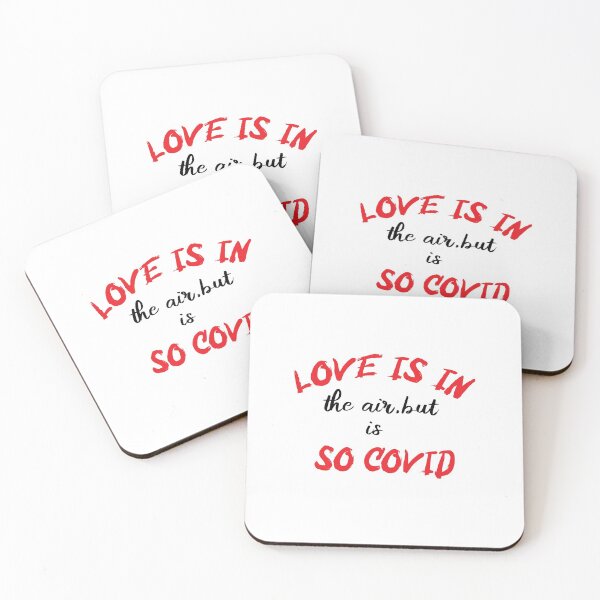 Item preview, Love Is In The Air But So Is Covid. designed and sold by shaakir.