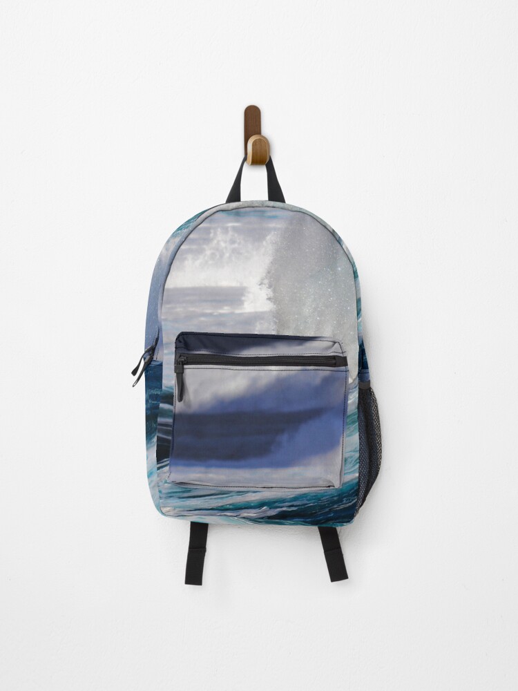 Thumbnail 1 of 3, Backpack, Wave designed and sold by ClickPF71.