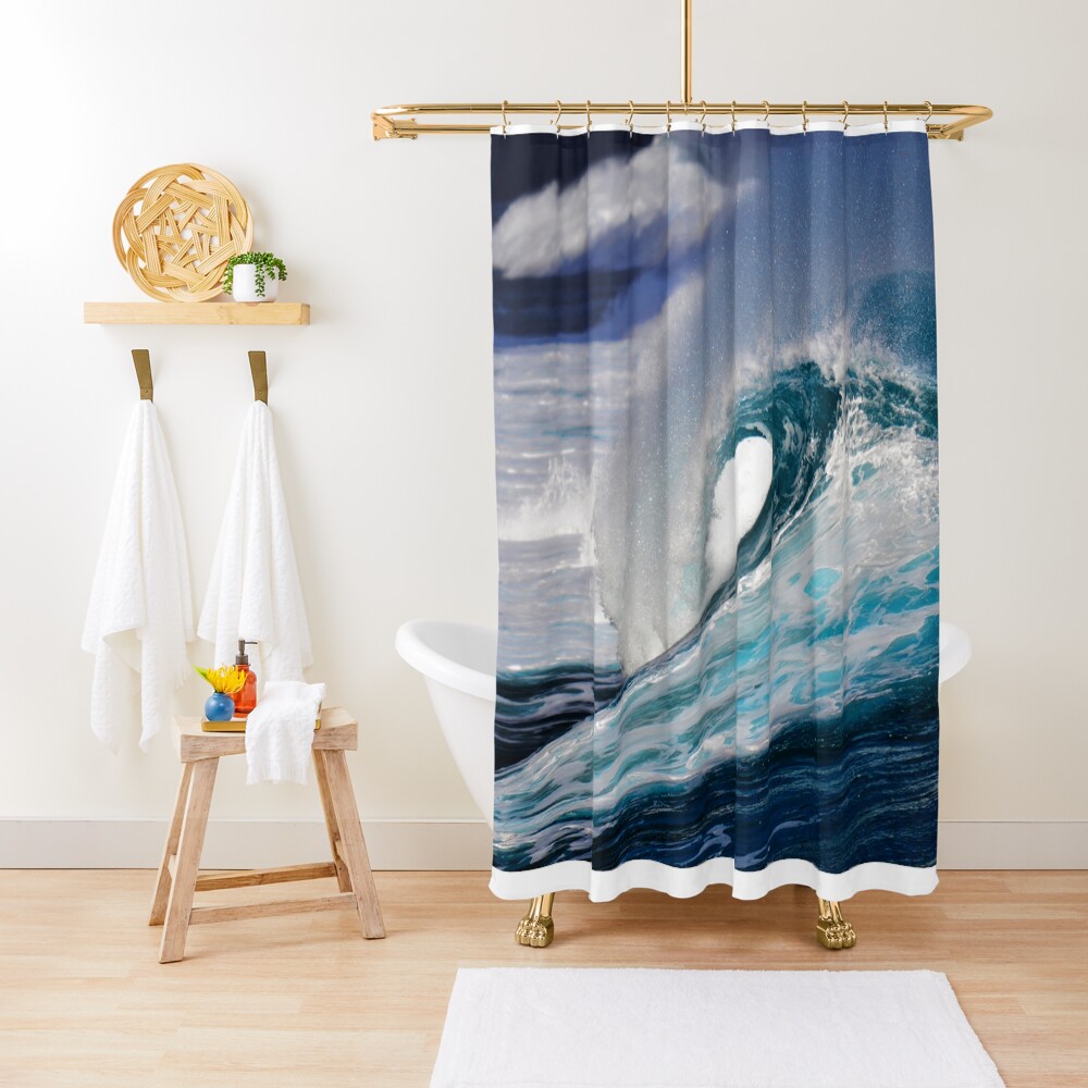 Item preview, Shower Curtain designed and sold by ClickPF71.