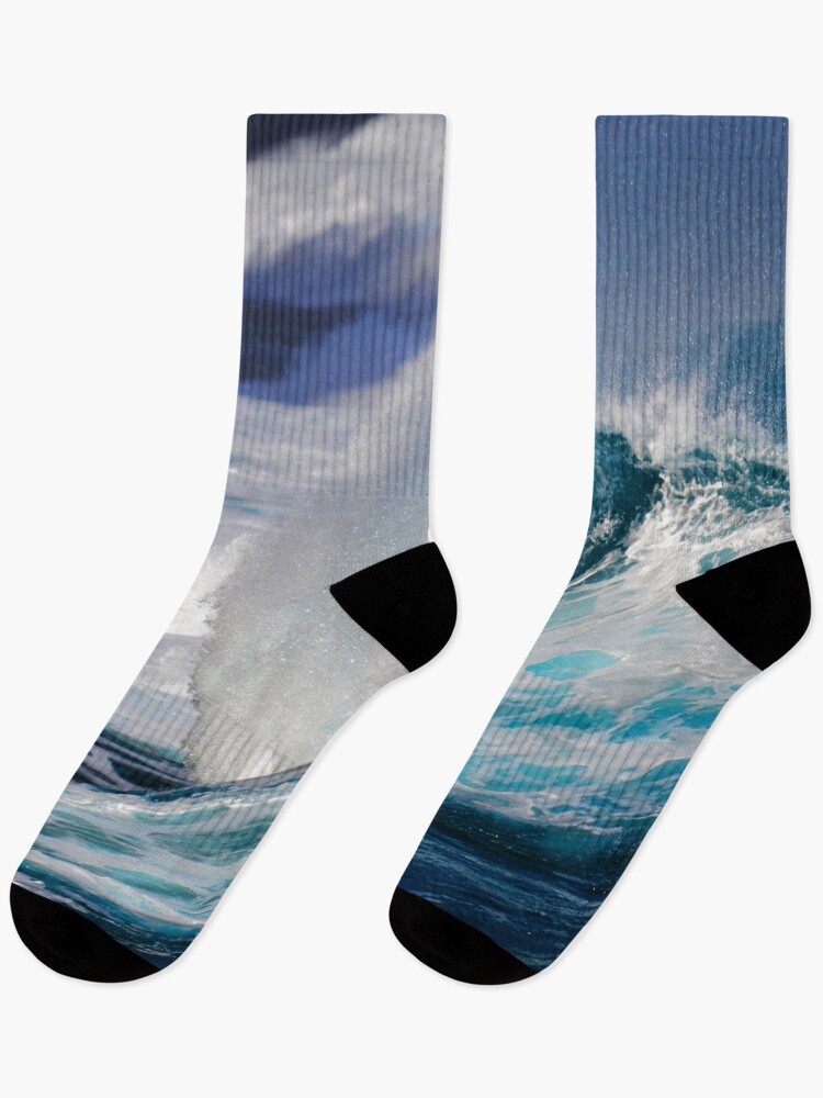 Thumbnail 1 of 5, Socks, Wave designed and sold by ClickPF71.
