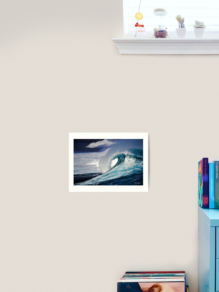 Thumbnail 2 of 3, Art Print, Wave designed and sold by ClickPF71.