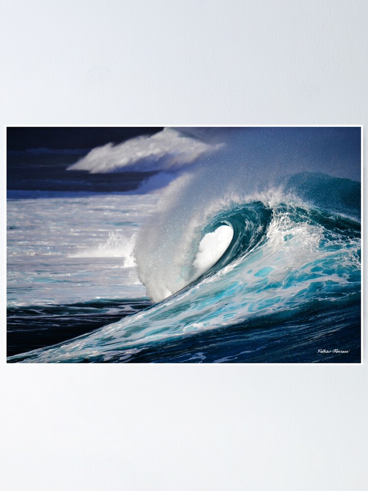 Thumbnail 1 of 3, Poster, Wave designed and sold by ClickPF71.