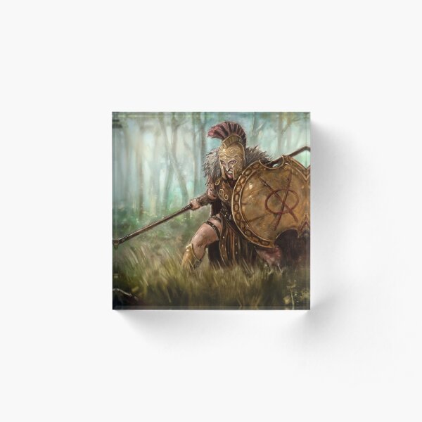 Iconic Jackals Melkoni Fighter Acrylic Block