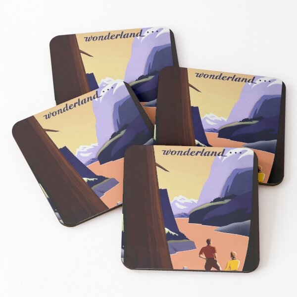 Item preview, Pacific Northwest Vintage Travel Poster designed and sold by rhodeyart.