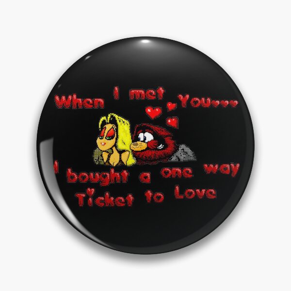 Item preview, Valentine Day ticket to Love 8 bit art designed and sold by 8FistsofTees.