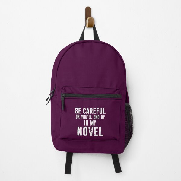 Item preview, Careful or You will End up in My Novel - Novelistl Writer Distressed Typography designed and sold by niftee.