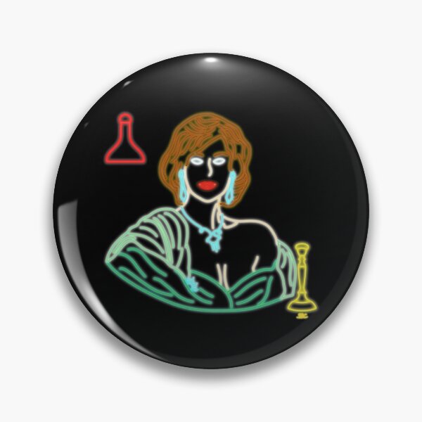 Item preview, Miss Scarlet - Neon Portrait designed and sold by SpectreSparkC.