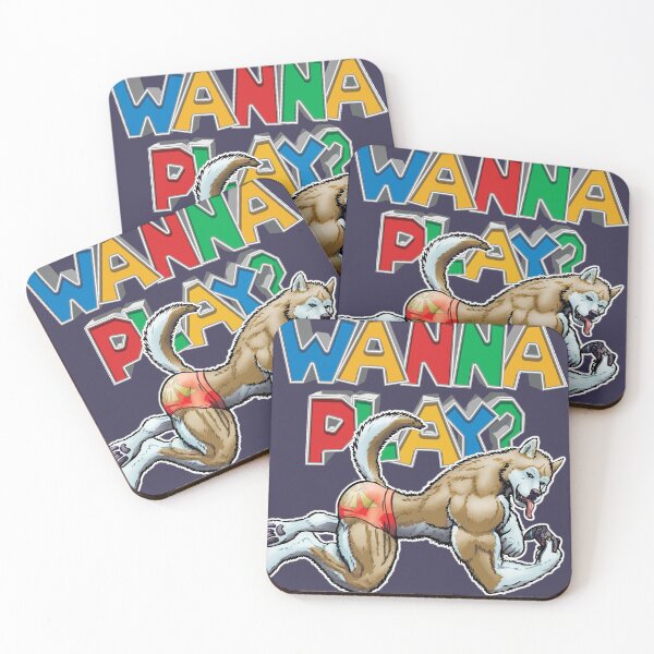Item preview, Wanna Play (full coverage) designed and sold by monkeybearwear.