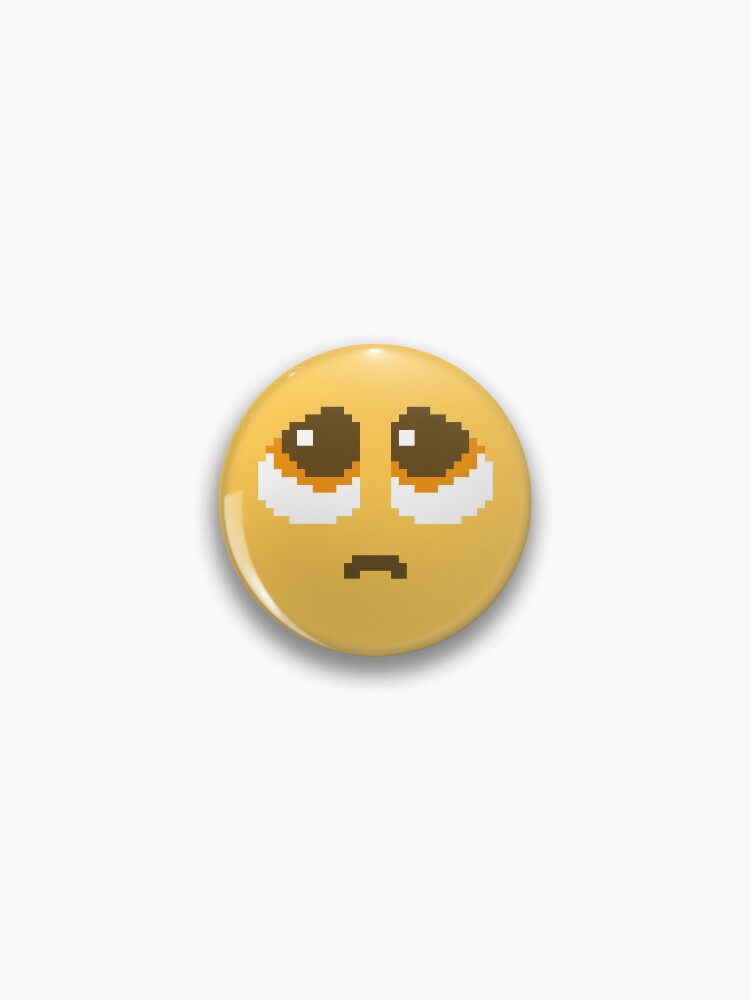 Pleading Face Pixel Discord | Pin