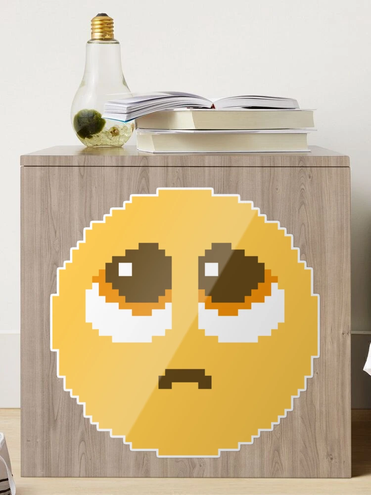 Pleading Face Pixel Discord | Pin