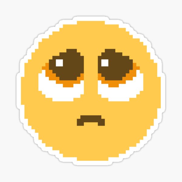 Discord Lip Bite Emoji.