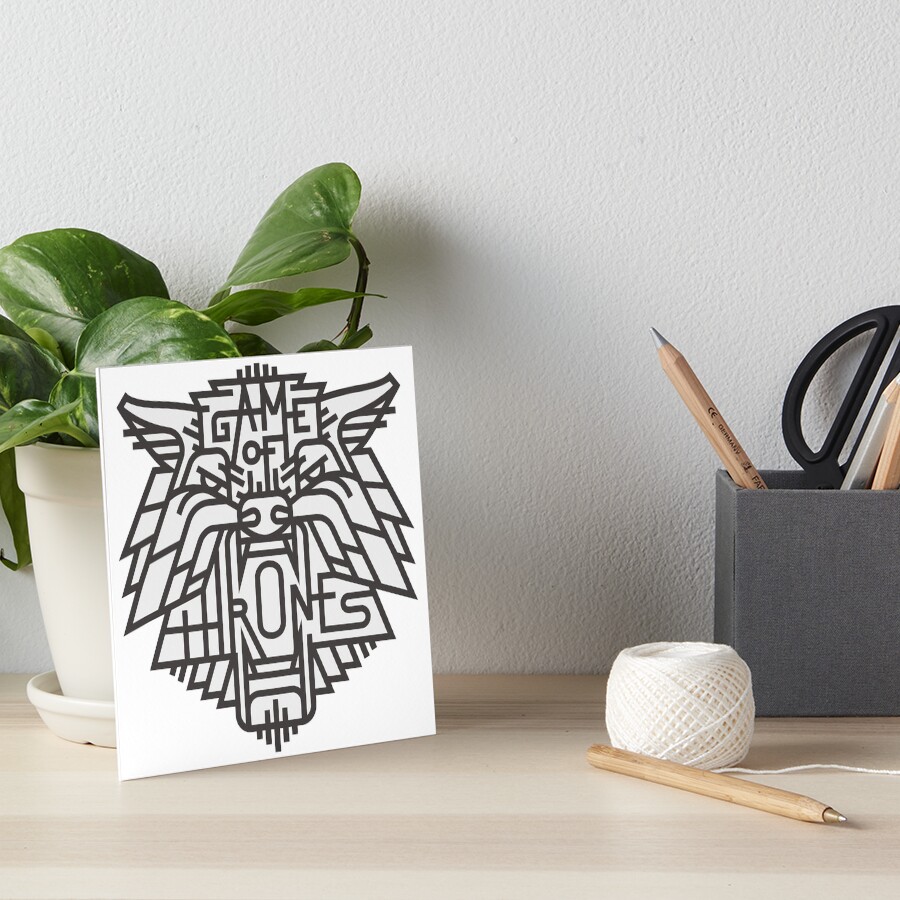Item preview, Art Board Print designed and sold by alphaprint.