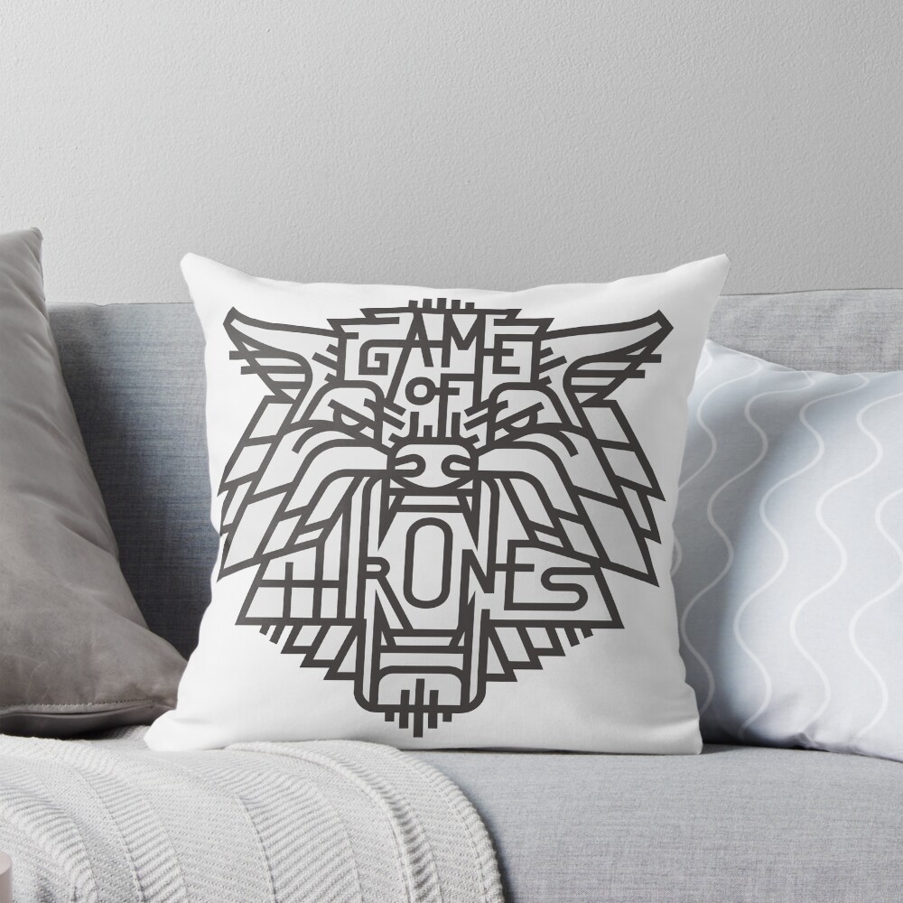 Item preview, Throw Pillow designed and sold by alphaprint.
