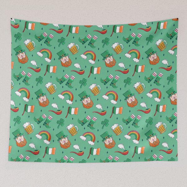 Item preview, Irish St Patricks Day Pattern designed and sold by youngdstag.