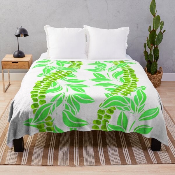 Item preview, Mokihana and Maile on White designed and sold by aloharobj.