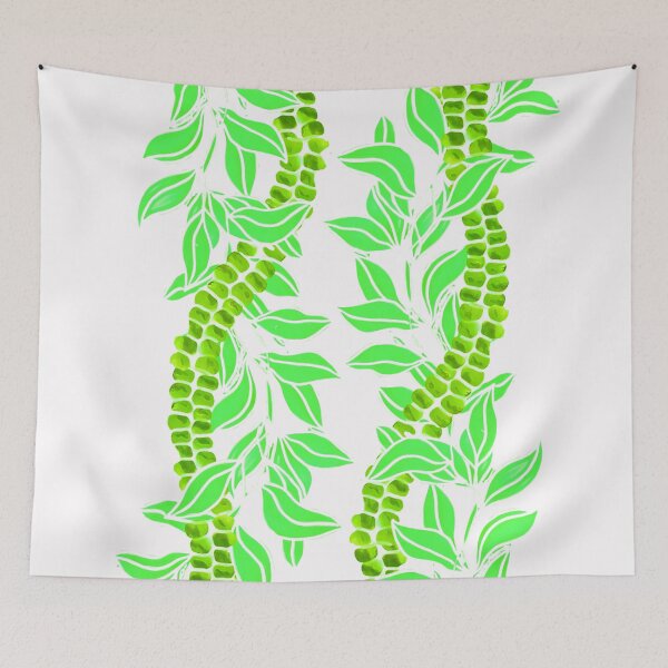 Item preview, Mokihana and Maile on White designed and sold by aloharobj.