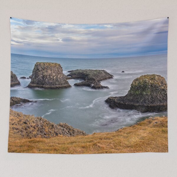 Item preview, Sea Stacks at Arnarstapi in Iceland designed and sold by Catherine Reading.