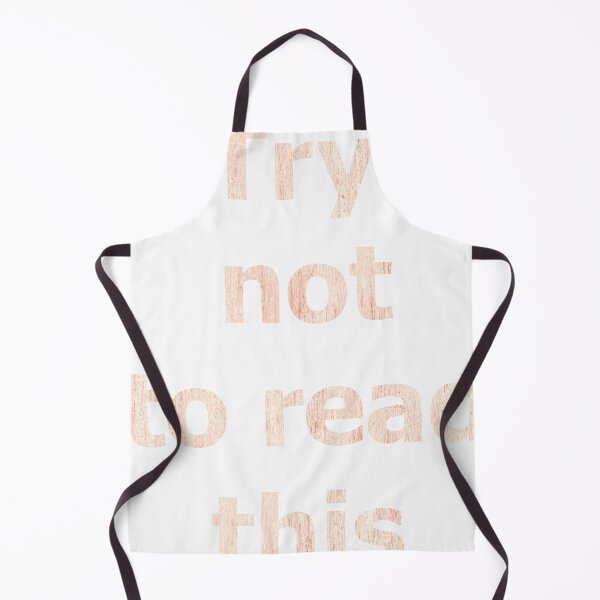 Item preview, Try not to read this-brown text designed and sold by CSouissi.