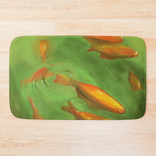 Item preview, Green Pond full of Goldfish in Seville, Spain designed and sold by NinaMilivojevic.