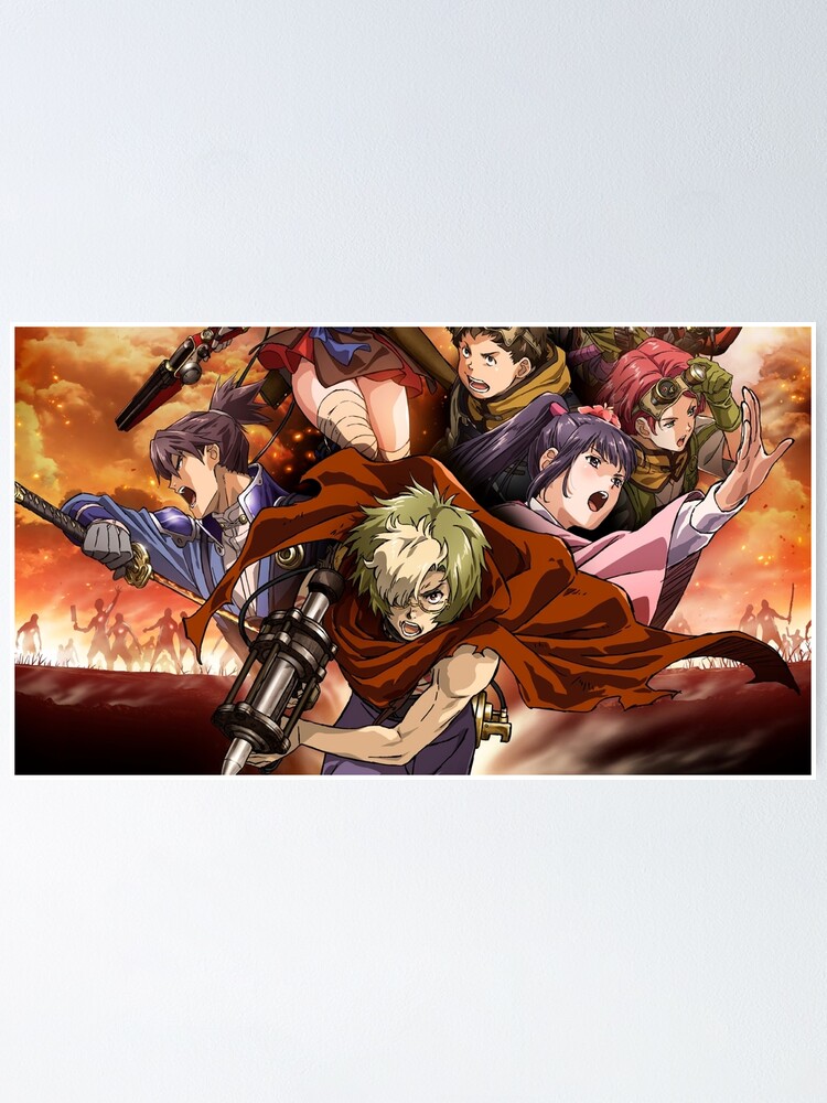 Koutetsujou No Kabaneri  Poster for Sale by ma21vg