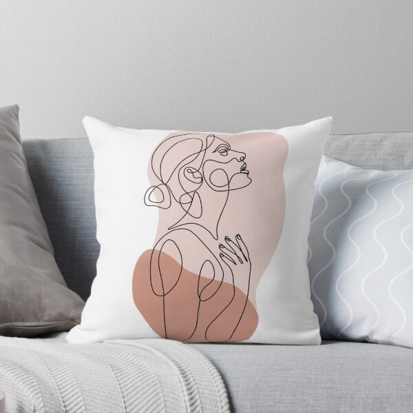 Item preview, Mujer de una línea de arte designed and sold by michalsaitowitz.