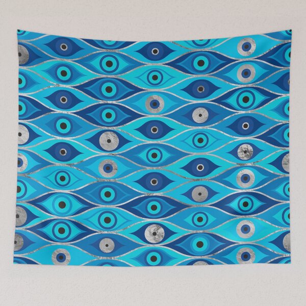 Item preview, Greek Mati Mataki - Matiasma Evil Eye Pattern designed and sold by k9printart.